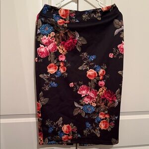 Floral Elegance Women's Pencil Skirt